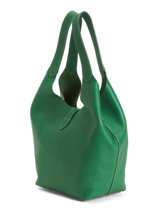 LA VIA FIRENZE (@laviafirenze) • Instagram photos and videos LA VIA Made In Italy Leather Soft Double Handle Shopper Tote With Charm
